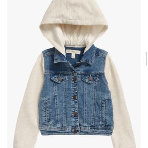 Tucker + Tate Blue Cream Hybrid Jean Jacket